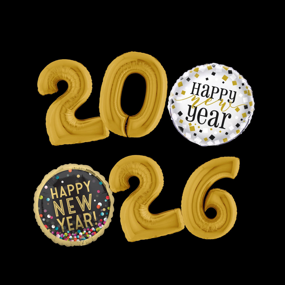 Globos - Año Nuevo