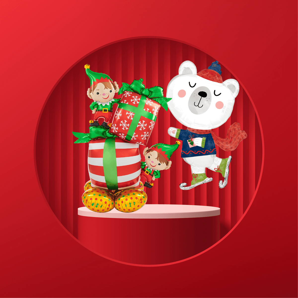 Globos Navidad