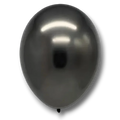 Bolsa De Globos Chrome 9" Negro C/50