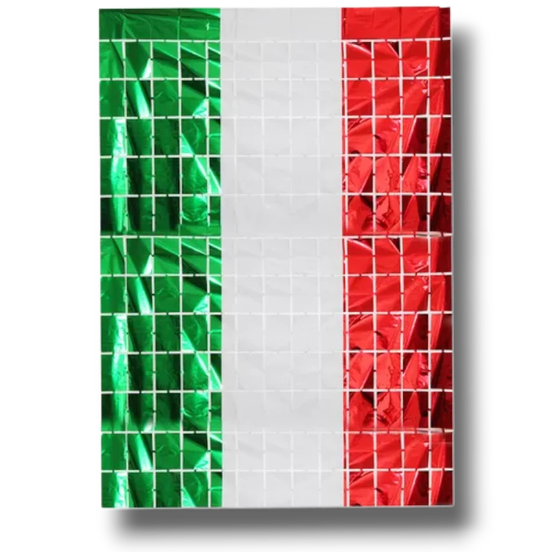 Metal Curtain with Viva Mexico Design