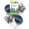 Balloon Bouquet Birthday Cake C/5