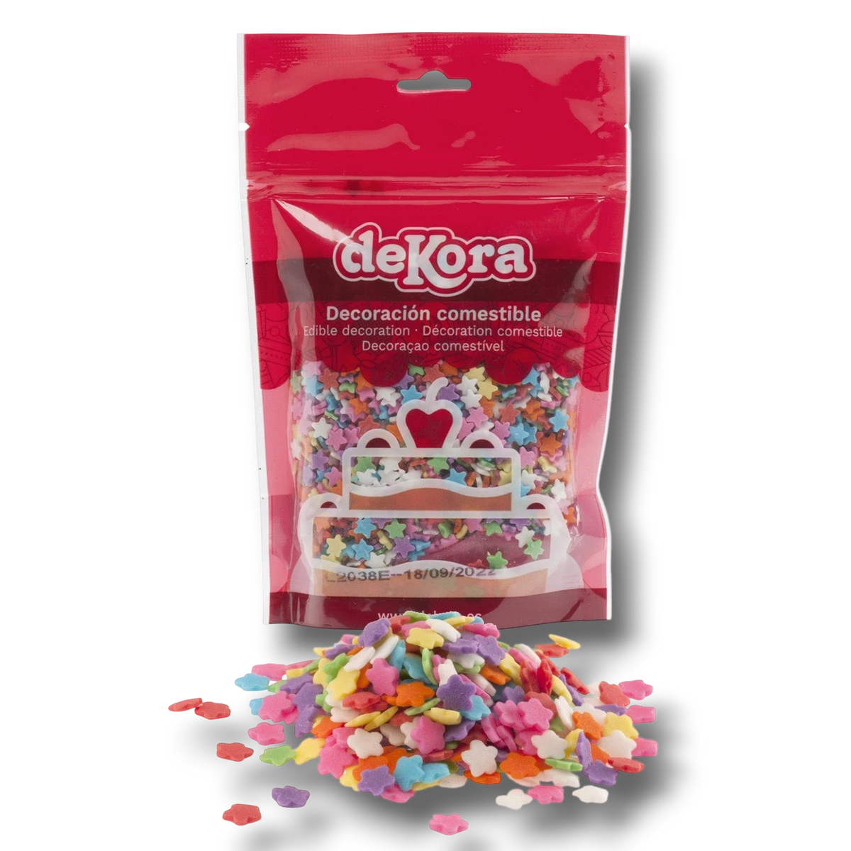 Confeti Azúcar Estrellas 100g