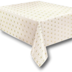 Modern Gold &amp; Purple Tablecloth C/1