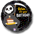 18" Grim Reaper Birthday Balloon C/1