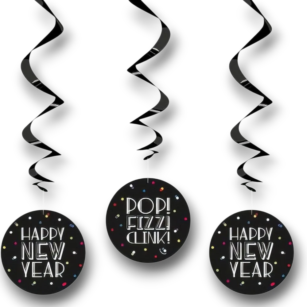 Adornos Espirales HNY C/1