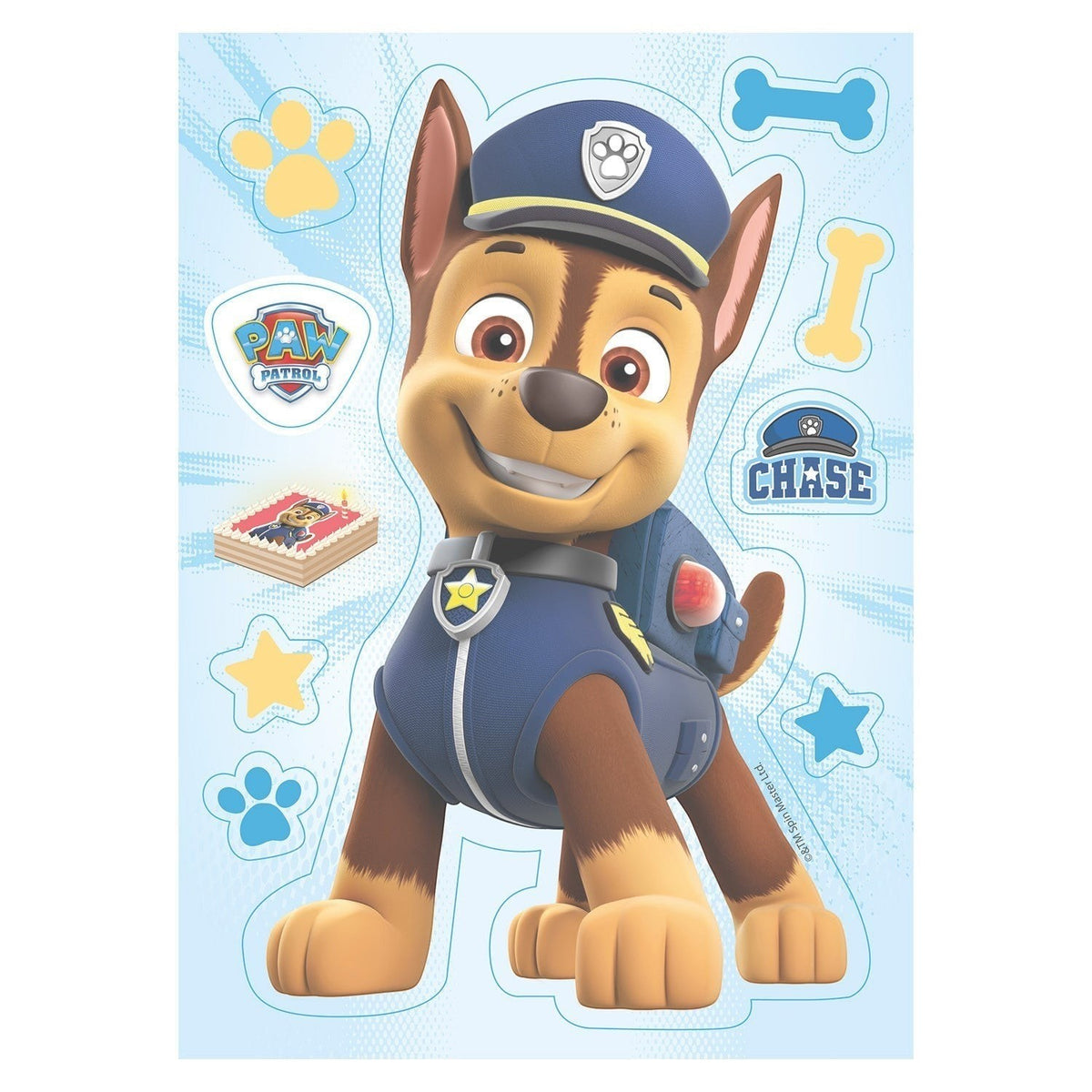 Disco Comestible Chase Paw Patrol  C/1