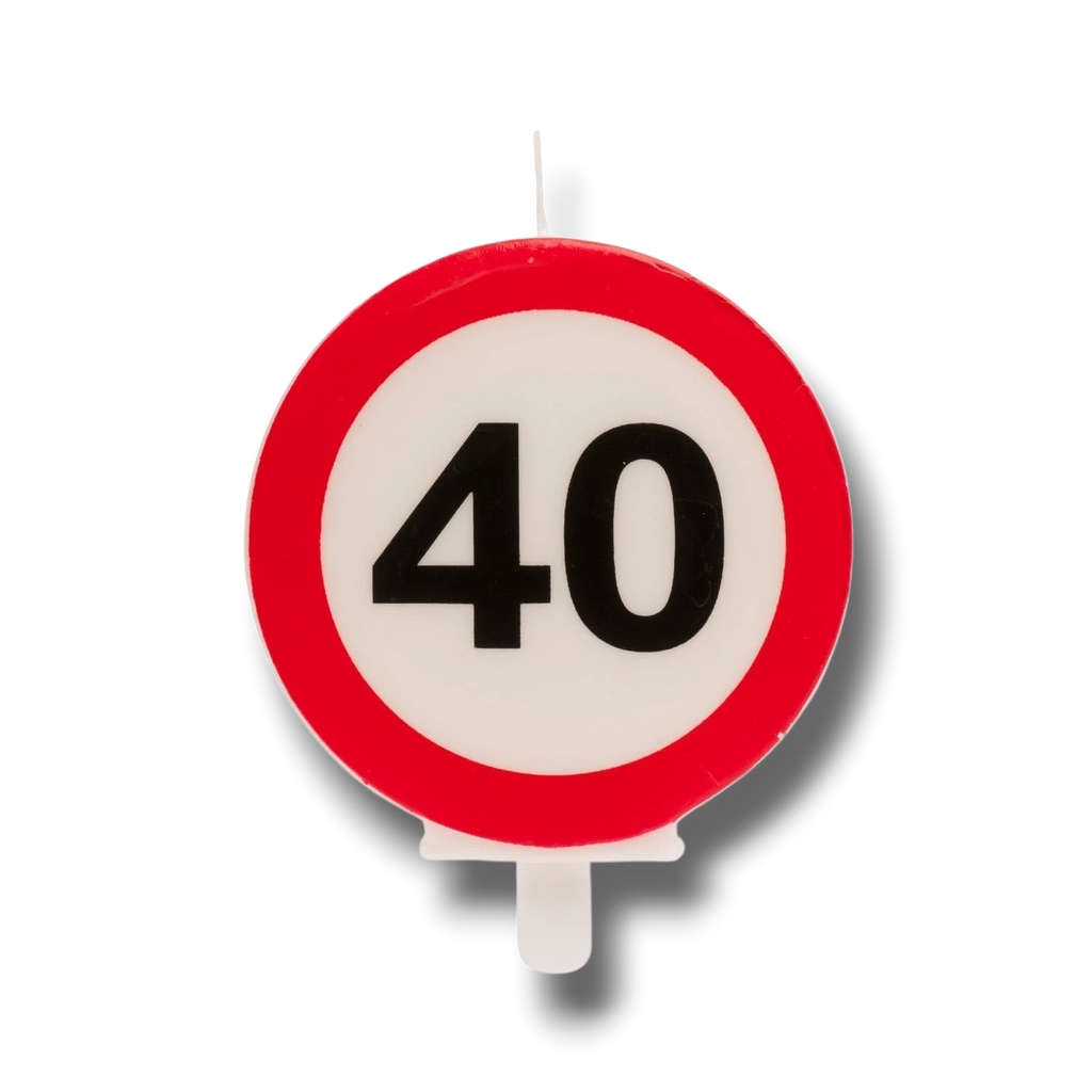 Vela de Cumpleaños 40 C/1