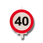 Vela de Cumpleaños 40 C/1