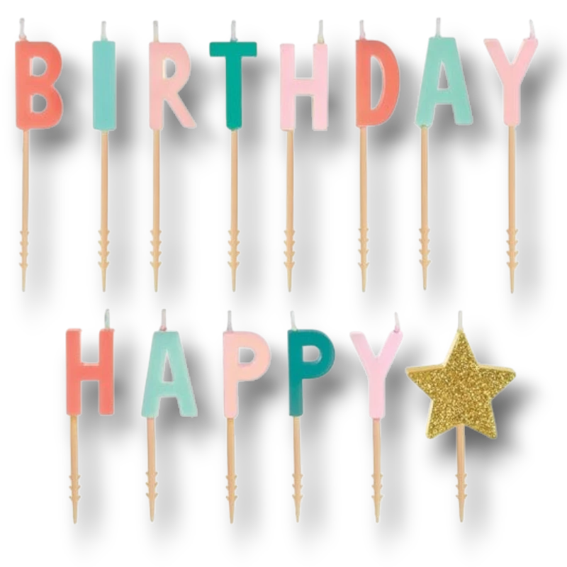 Vela Happy Birthday / Cake Day C/14