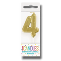 Mini Gold Candle 4 C/1