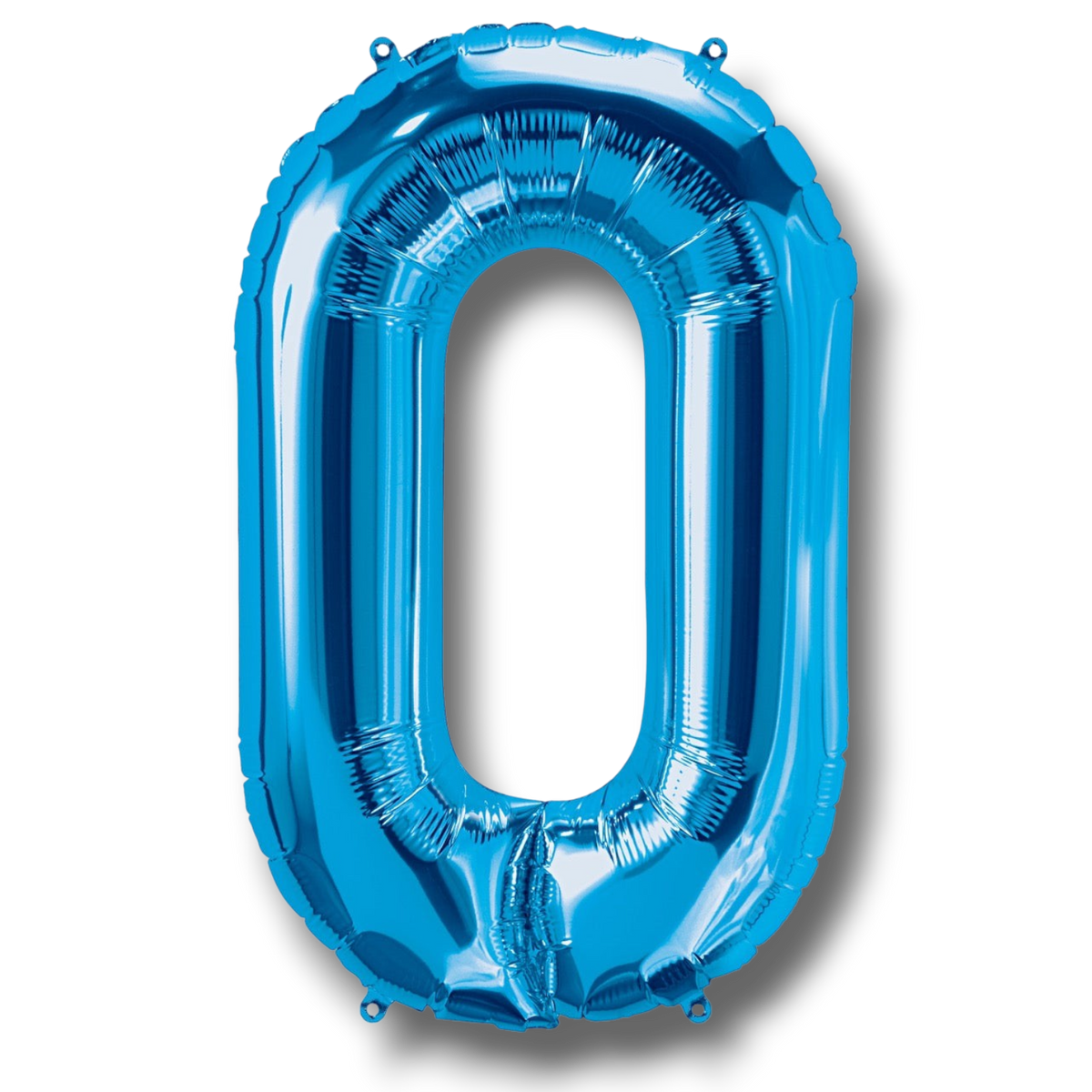 Globo 36" Numero 0 Azul C/1
