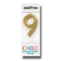 Mini Gold Candle 9 C/1