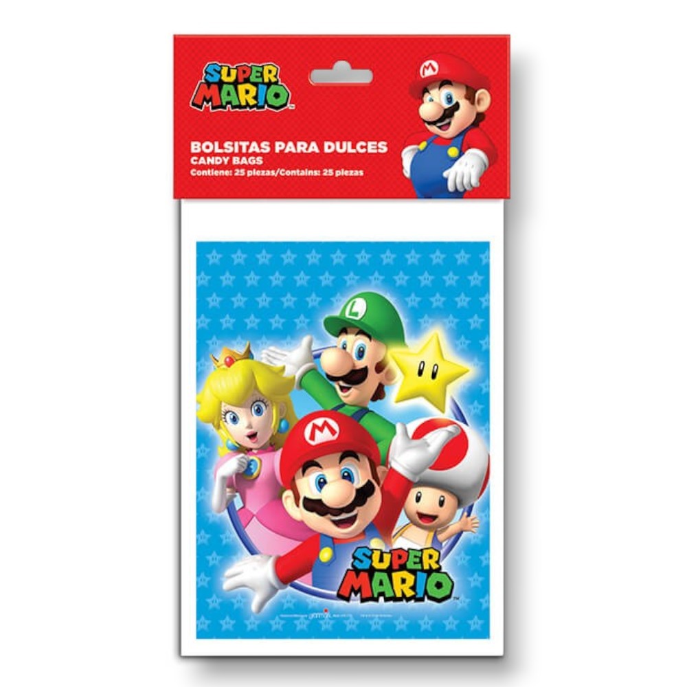 Bolsa Dulcera Mario Bros C/25