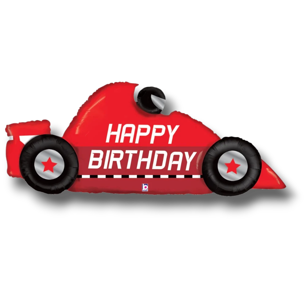 Balloon Figure 36" Happy Birthday Car C/1
