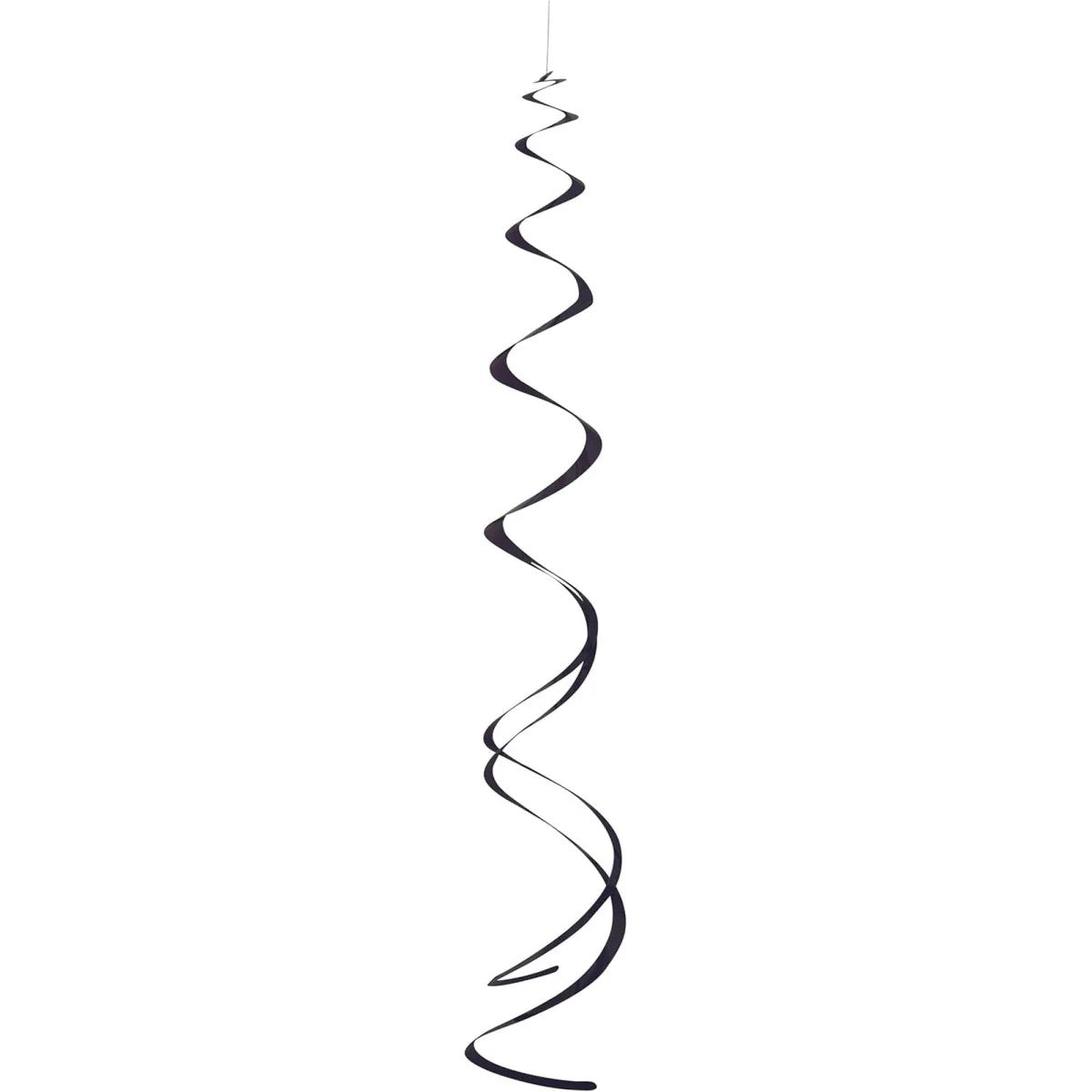 Swirl Decorations Negro C/8