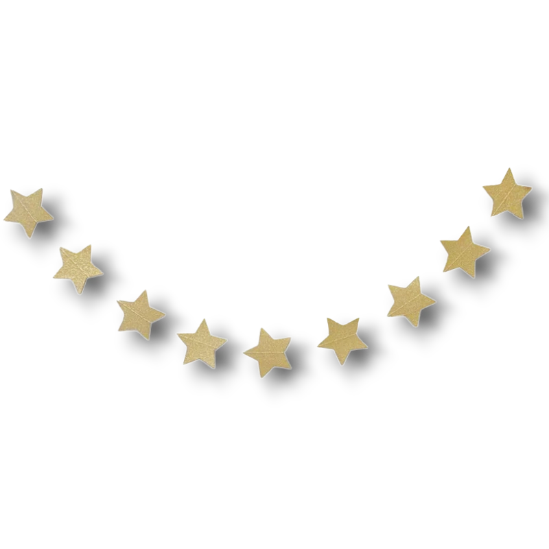 Banner Estrellas Glitter C/1