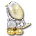 AirLoonz Bubbly Wine Glass C/1