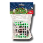 Kit Futbol Rojo Y Azul PVC
