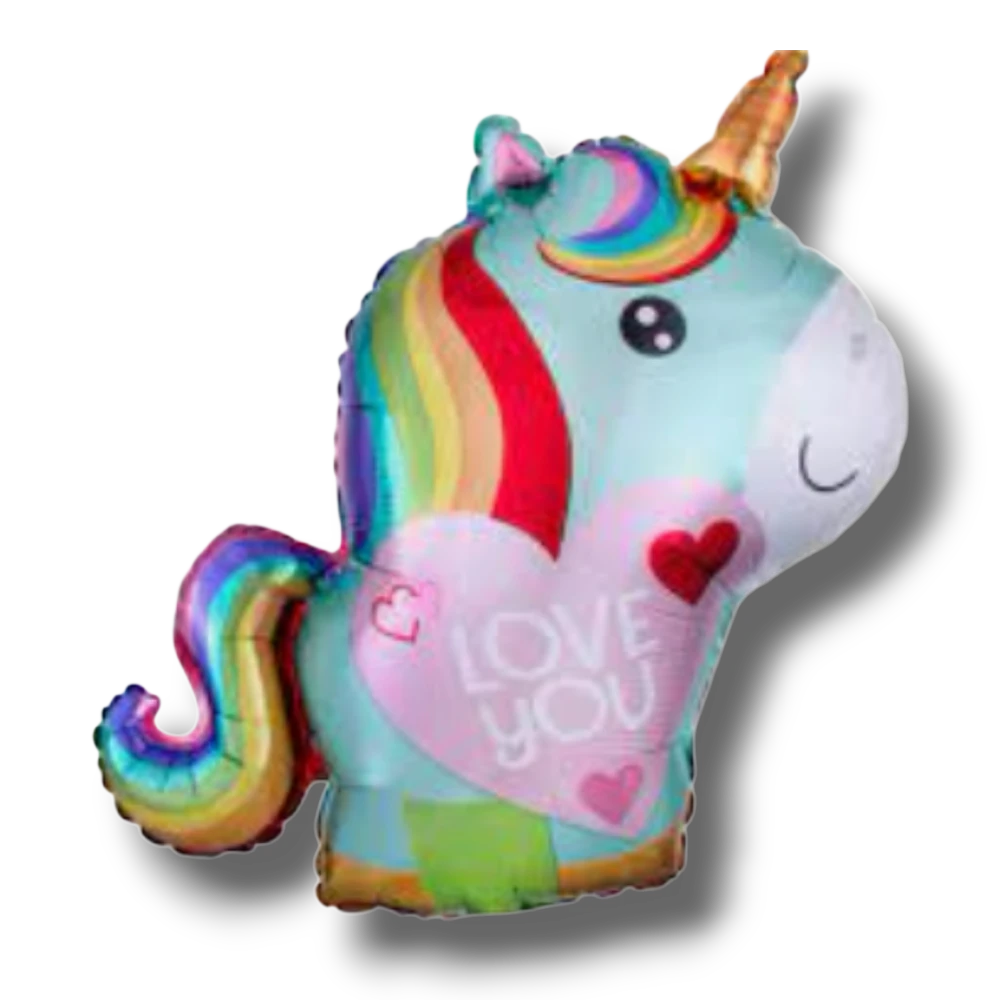Globo 18" Cabeza Unicornio C/1