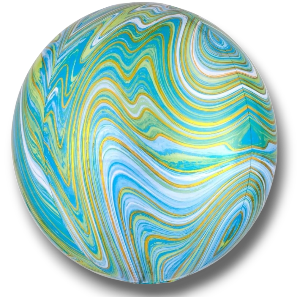 Orbz Marblez Verde Y Azul