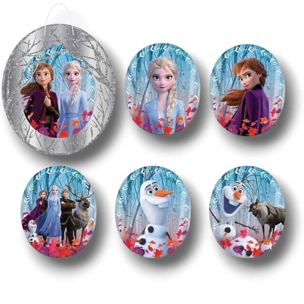 Kit Para Decorar Cuadros Frozen II C/6