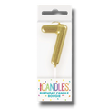 Mini Gold Candle 7 C/1