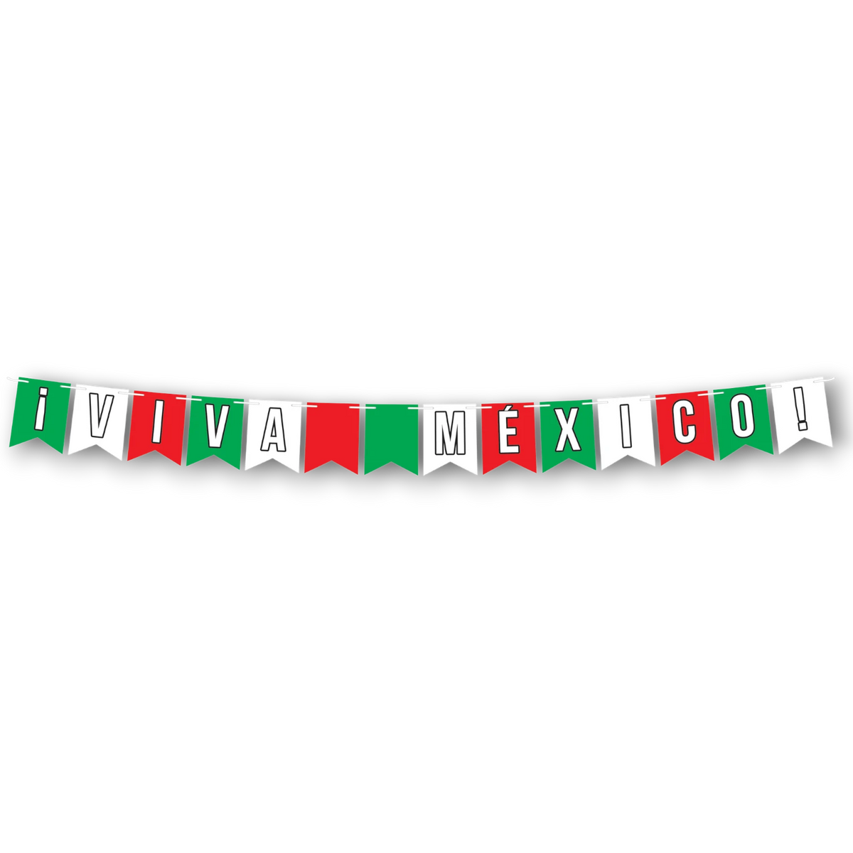 Banderin Colgante "Viva Mexico"C/1