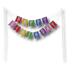 Cake Topper Banderas Happy Birthday C/1