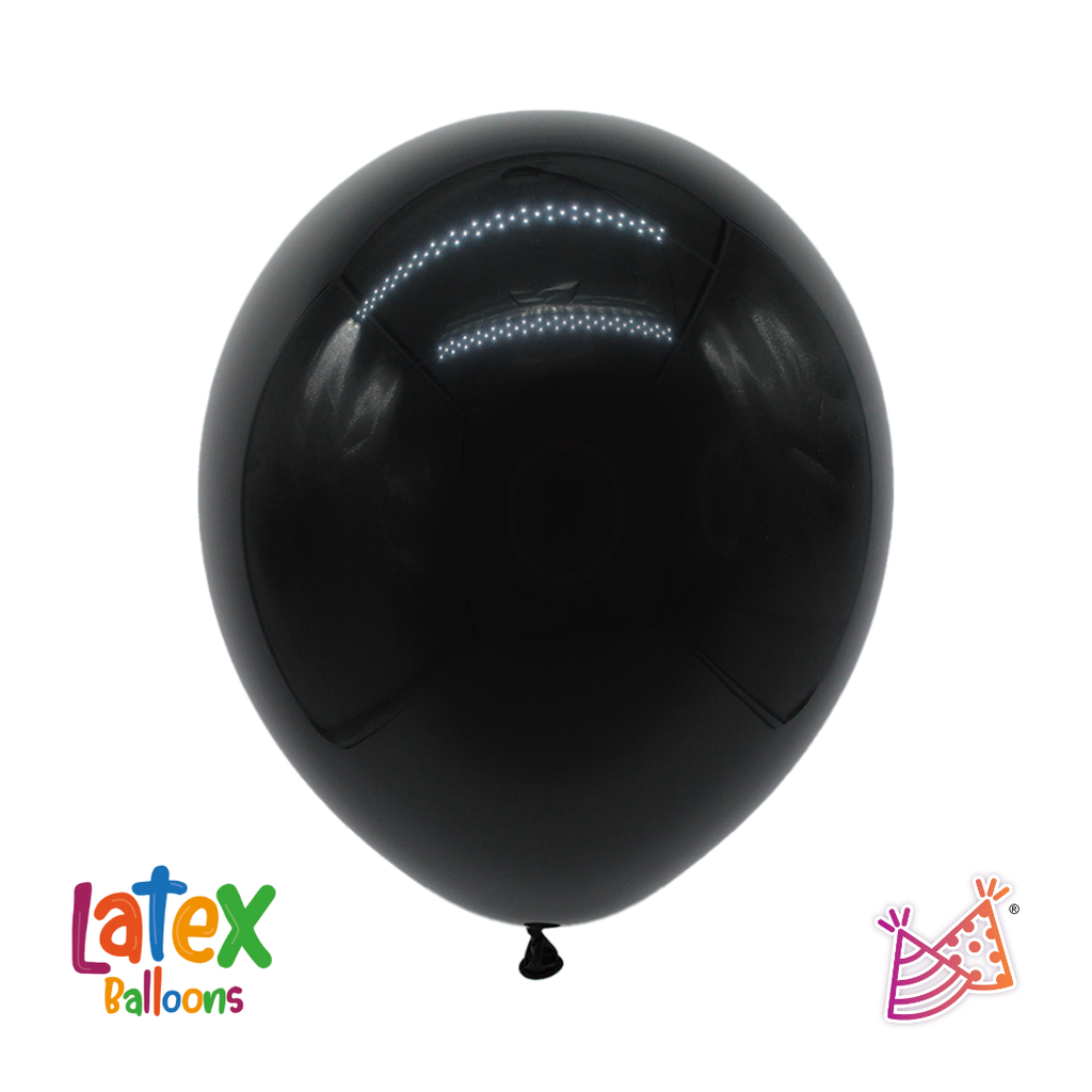 Latex 5" Negro C/100