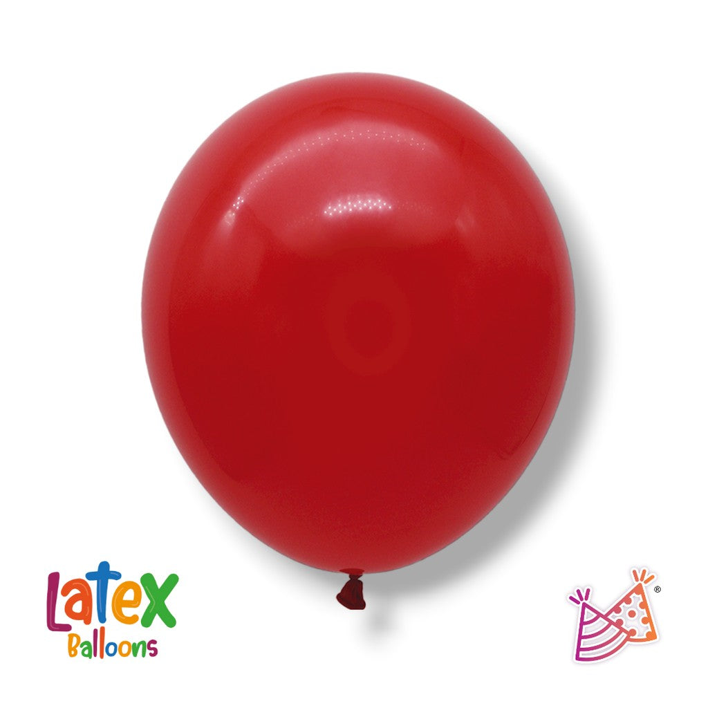 Bolsa De Globos Rojo Candy Apple 5"  C/100
