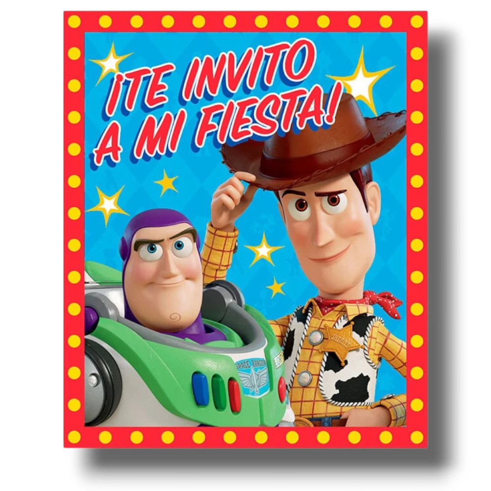 Invitaciones Toy Story 4