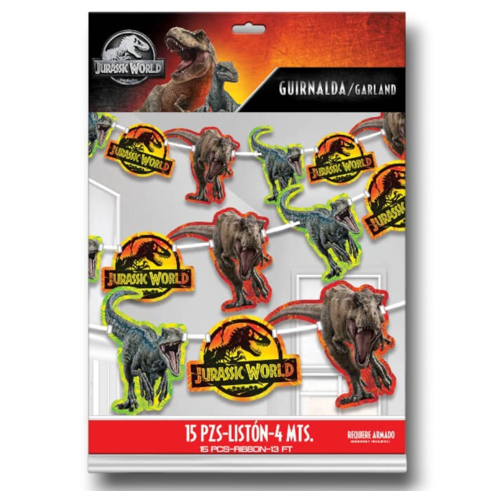 Guirnalda Jurassic World 2 C/1