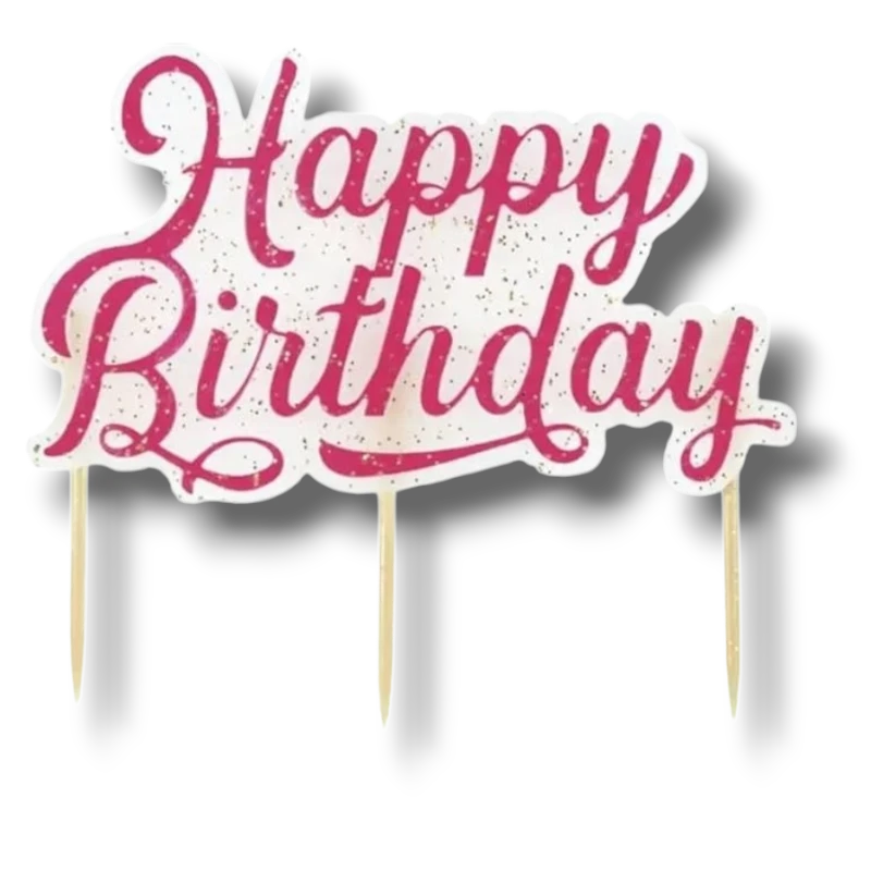 Vela Happy Birthday Pink  C/1