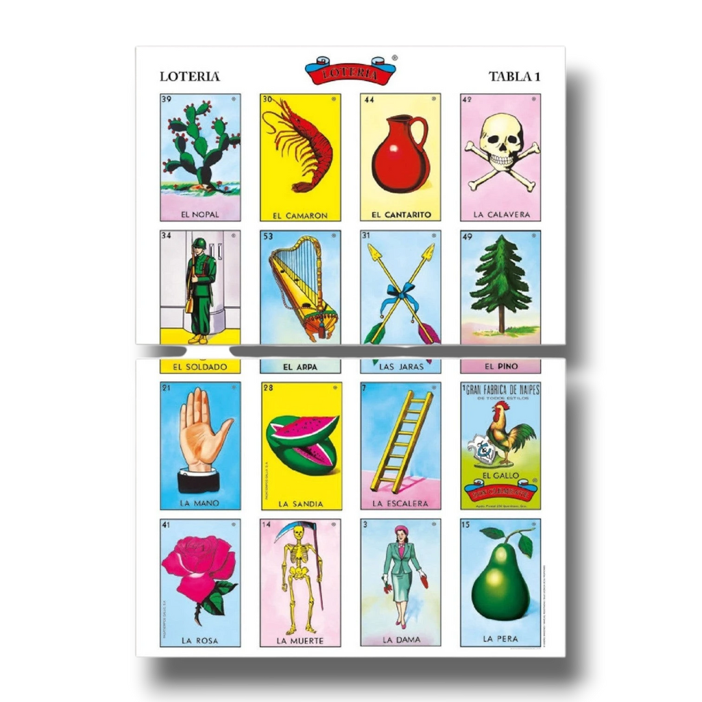 Photo Banner Mexican Loteria C/1