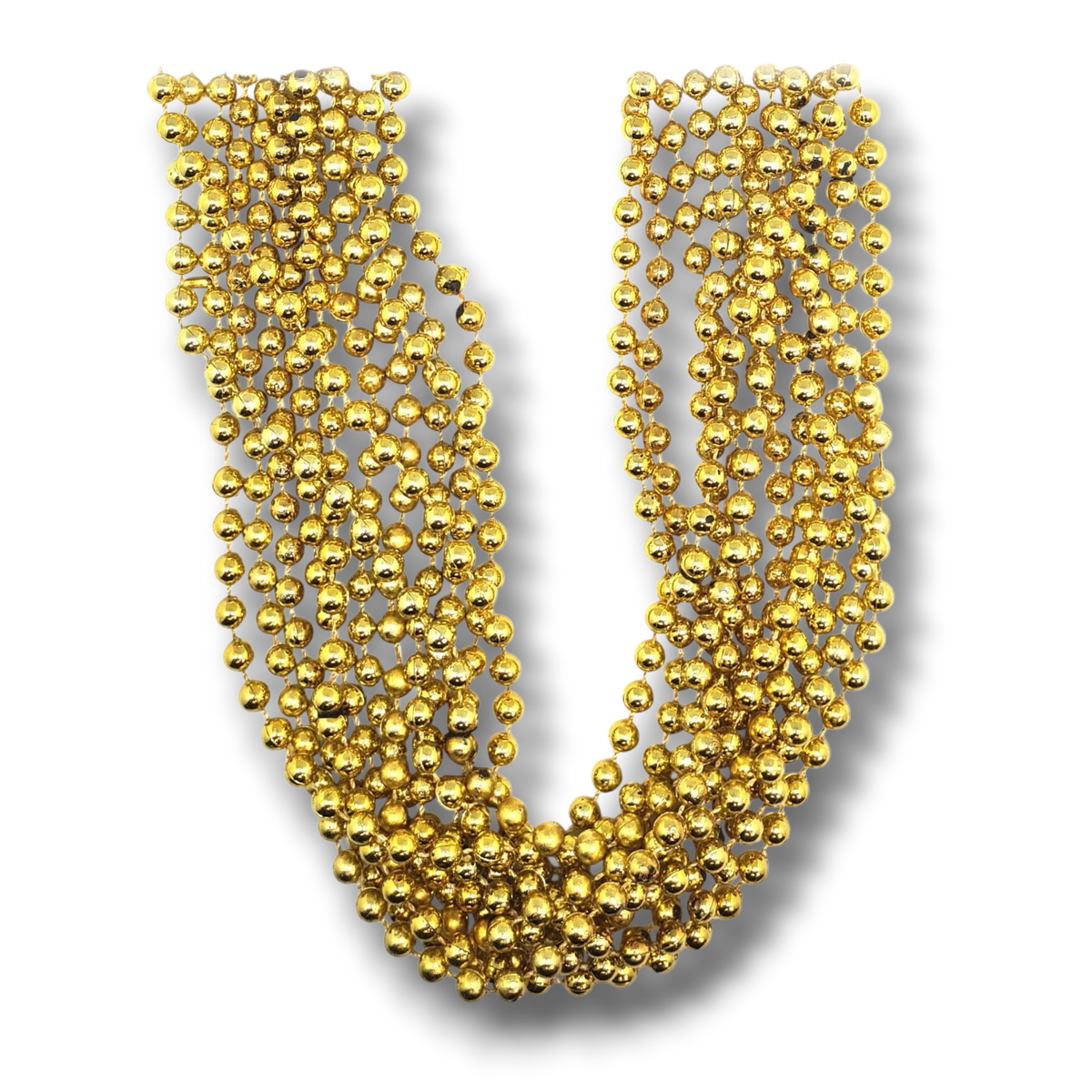 Collar Mardi Gras Dorado C/12