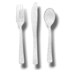 Glitter Silver Cutlery Set C/18