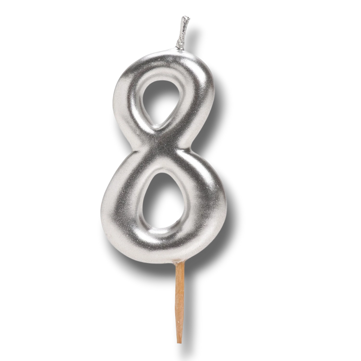 Vela Comic Plata Numero 8 C/1