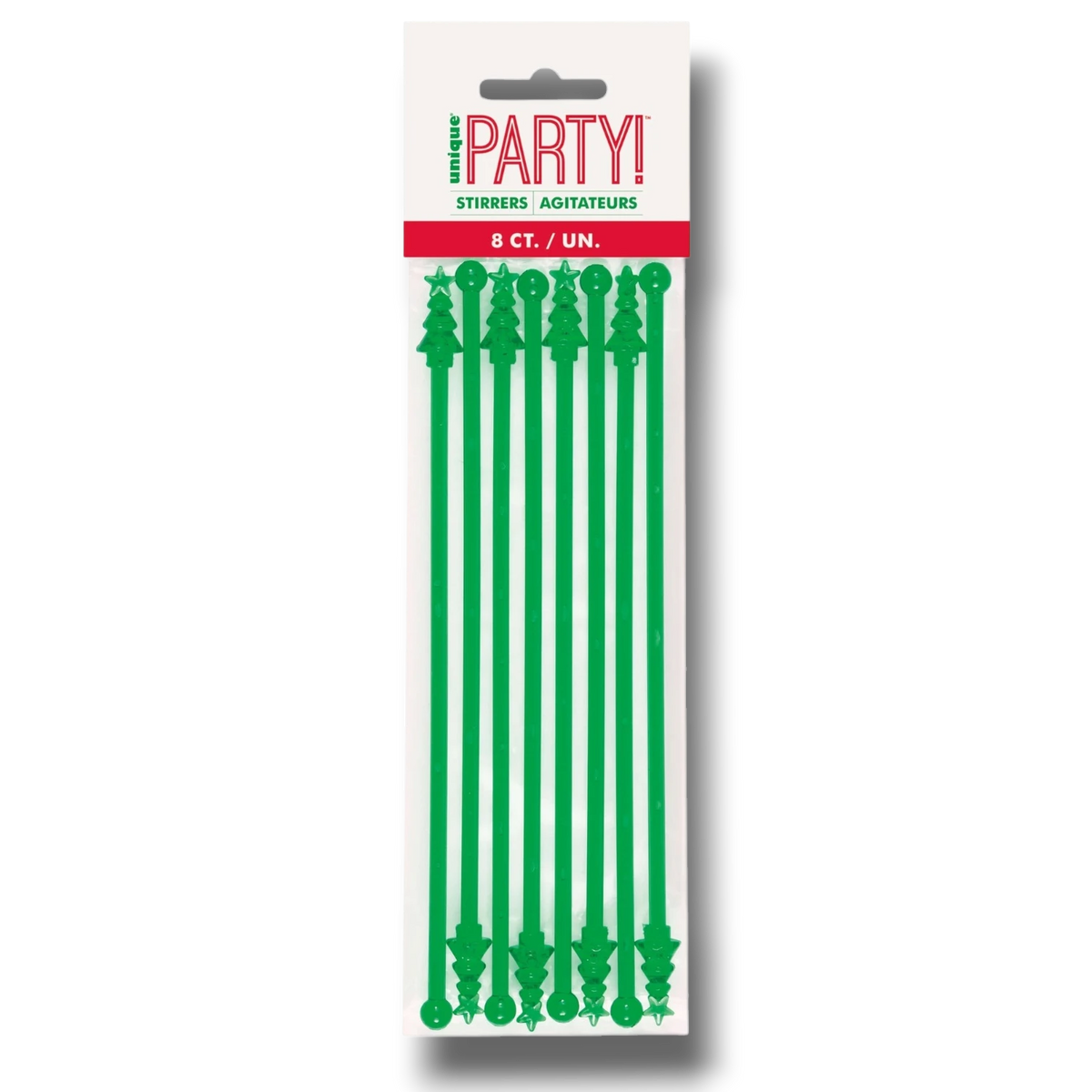 Acrylic Christmas Tree Stirrer C/8