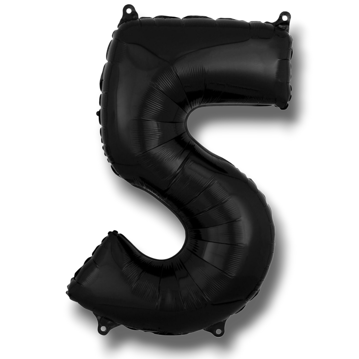 Globo 36" Numero 5 Negro C/1