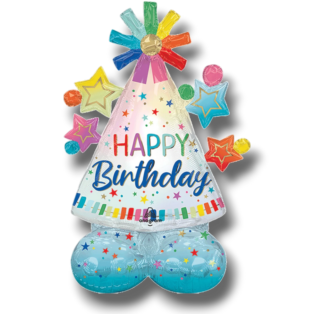 Globo Airloonz Jr Gorro Happy Birthday C/1