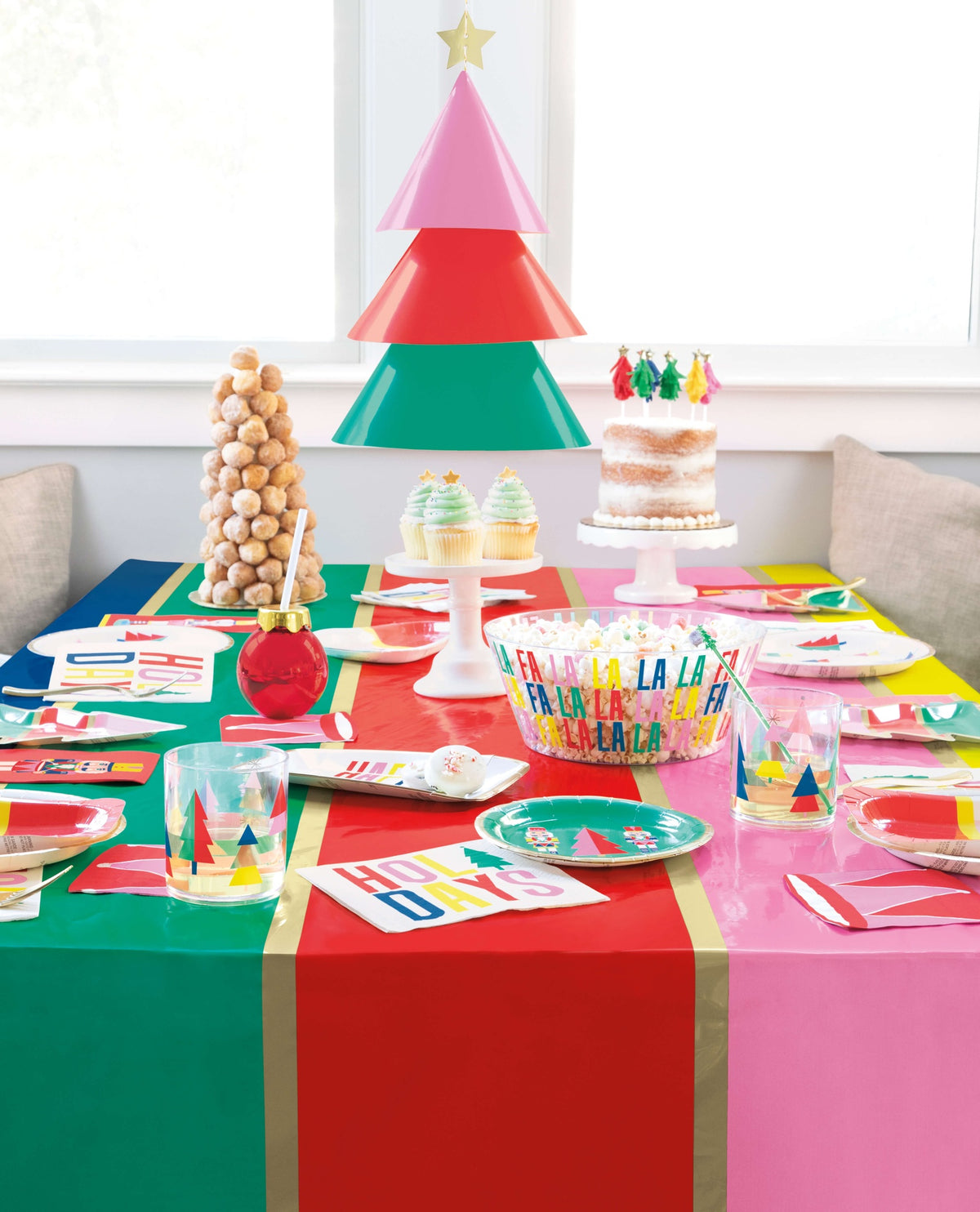 Plate 9" Vibrant Christmas C/1