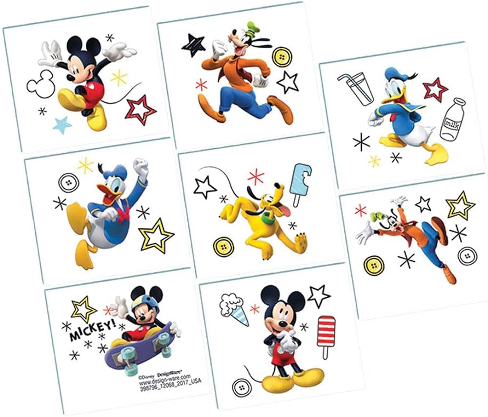 Mickey Mouse Tattoos C/8
