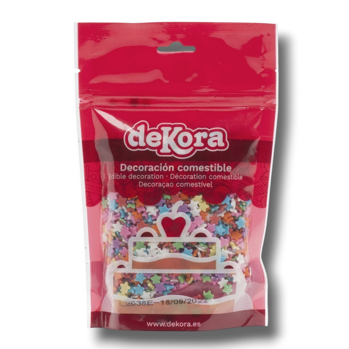 Confeti Azúcar Estrellas 100g