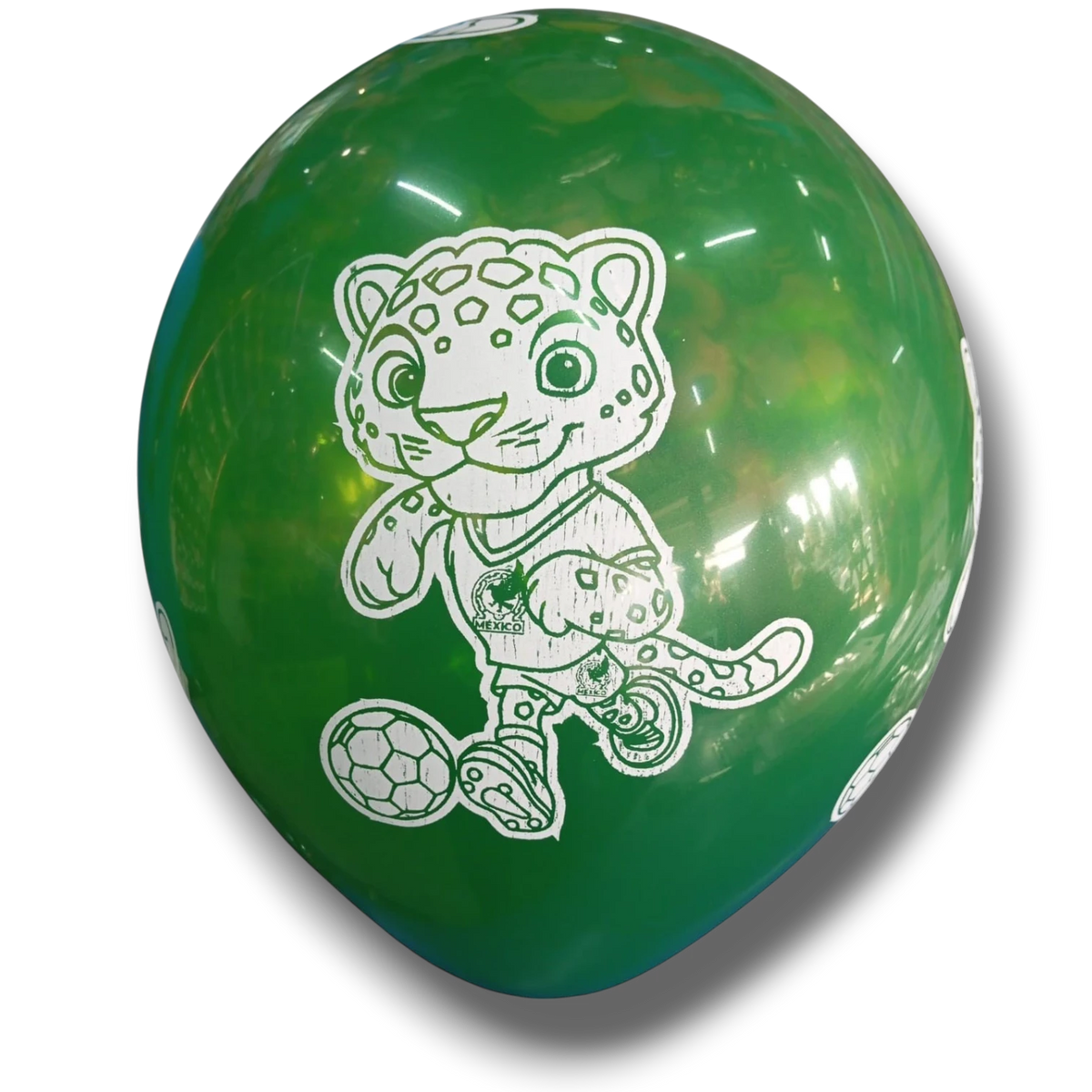 Globo Impreso Mascota Mundial 12" C/10