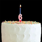 LED Candle Number 6 C/1