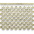 Dog Paw Print Curtain C/1