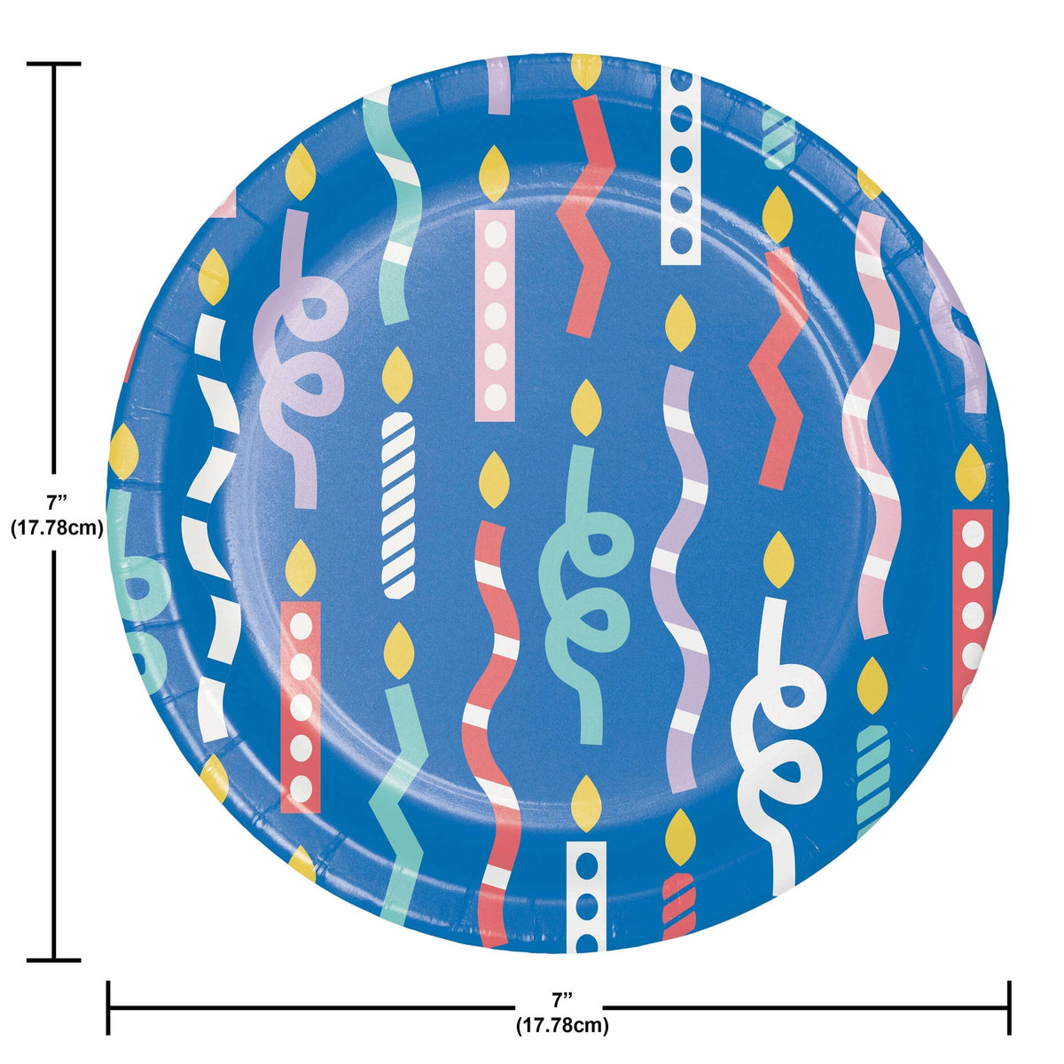 Plato 7" Party Patterns C/8