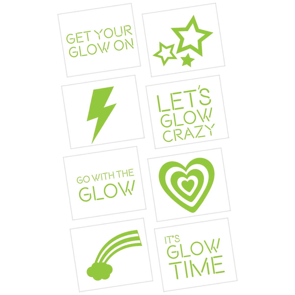 Glow In The Dark Tattoos C/16