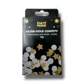 Confeti De Papel Plata/Dorado C/10g