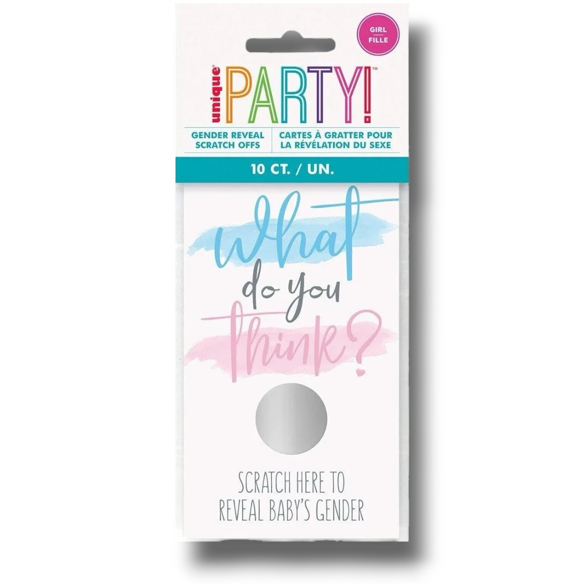 Scratch Offs Gender Reveal Niña C/10